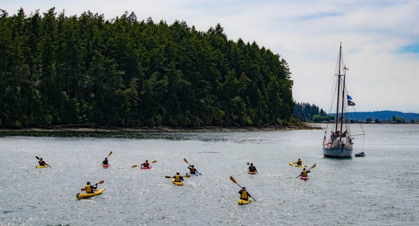 sea kayaking trip for women